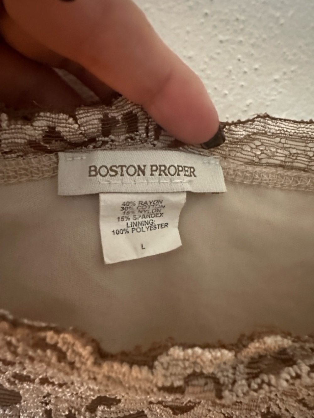 Lace top - Picture 3 of 4